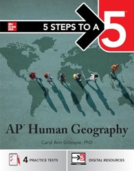 5 Steps to a 5: AP Human Geography 2027: Practice AP Tests + AP Content Review + Digital Exams