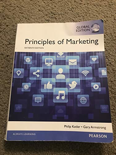 Principles of Marketing, Global Edition
