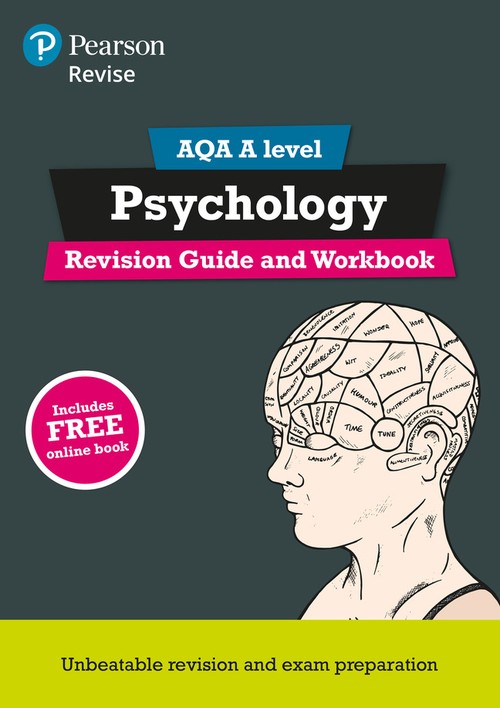 Pearson REVISE AQA A Level Psychology Revision Guide and Workbook incl. online revision - for 2026, 2027 exams