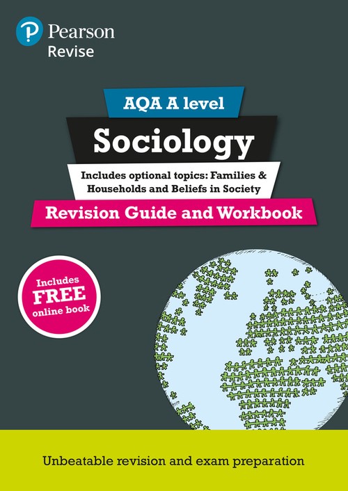 Pearson REVISE AQA A level Sociology Revision Guide and Workbook incl. online revision - for 2027, 2028 exams