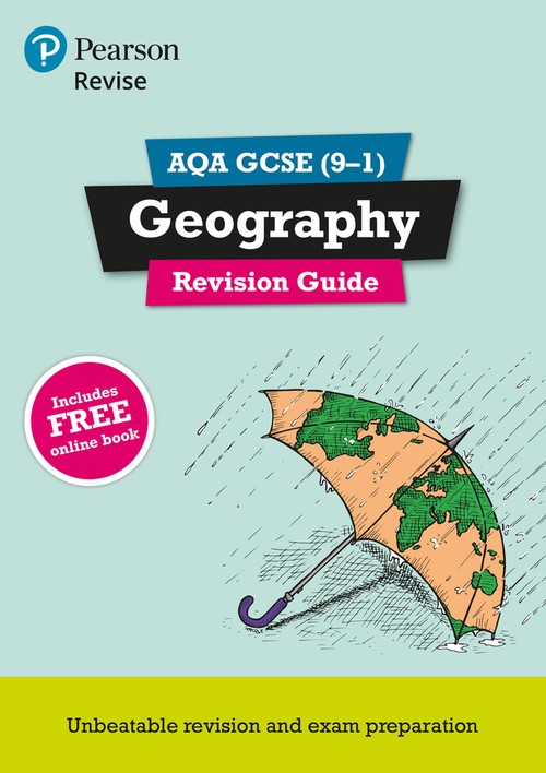 Pearson REVISE AQA GCSE Geography Revision Guide: incl. online revision - for 2027, 2028 exams