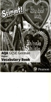 Stimmt! AQA GCSE German Higher Vocabulary Book