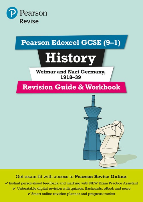 Pearson REVISE Edexcel GCSE History Weimar and Nazi Germany, 1918-39 Revision Guide and Workbook incl. online revision and quizzes - for 2027, 2028 exams