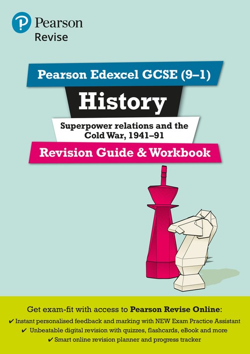 Pearson REVISE Edexcel GCSE History Superpower relations and the Cold War Revision Guide incl. online revision and quizzes - for 2027, 2028 exams