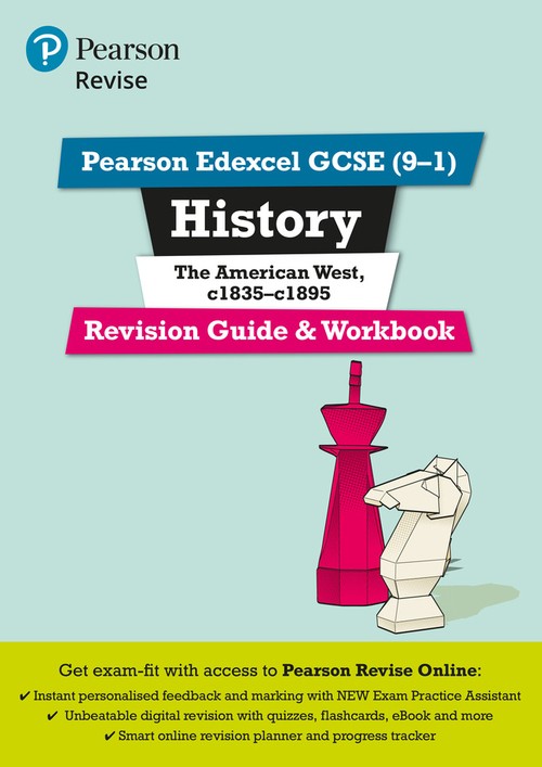 Pearson REVISE Edexcel GCSE History The American West Revision Guide and Workbook incl. online revision and quizzes - for 2027, 2028 exams