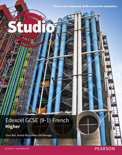 Studio Edexcel GCSE French Higher Student Book - Evaluation copy