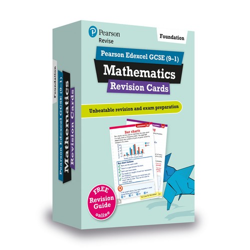 Pearson REVISE Edexcel GCSE Maths (Foundation) Revision Cards incl. online revision - for 2027, 2028 exams