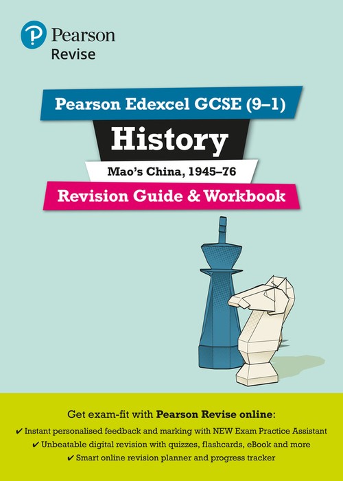 Pearson REVISE Edexcel GCSE History Mao's China Revision Guide and Workbook incl. online revision - for 2027, 2028 exams