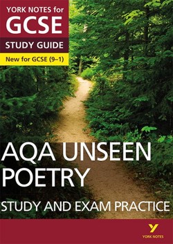 AQA English Literature Unseen Poetry Study and Exam Practice York Notes GCSE - for 2027, 2028 exams
