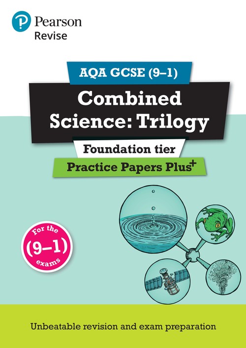 Pearson REVISE AQA GCSE Combined Science (Foundation) Practice Papers Plus - for 2027, 2028 exams