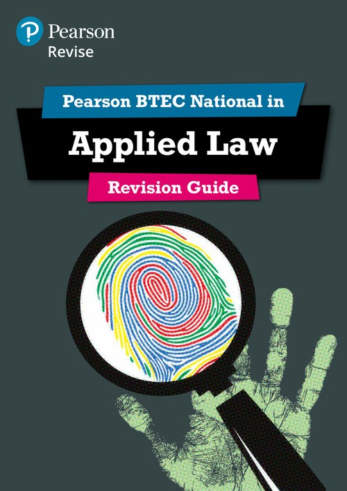 Pearson REVISE BTEC National Applied Law Revision Guide incl. online revision - for 2027 exams