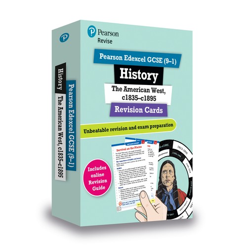 Pearson REVISE Edexcel GCSE History American West Revision Cards incl. online revision - for 2027, 2028 exams