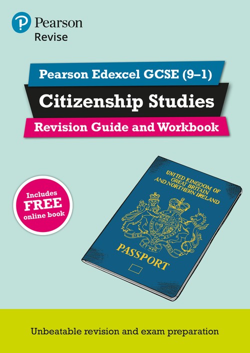 Pearson REVISE Edexcel GCSE Citizenship Revision Guide and Workbook incl. online revision - for 2027, 2028 exams