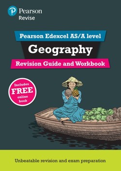 Pearson REVISE Edexcel AS/A Level Geography Revision Guide & Workbook incl. online edition - for 2027, 2028 exams