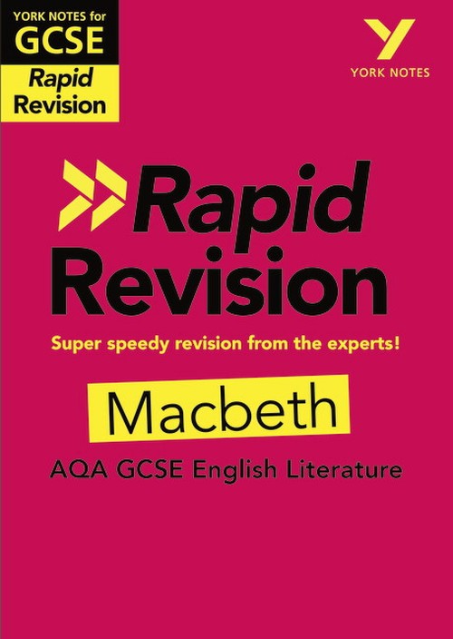 York Notes RAPID AQA GCSE (Revision Guide) Macbeth - for 2027, 2028 exams