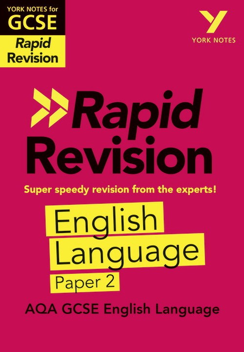 York Notes RAPID AQA GCSE (Revision Guide) AQA English Language Paper 2
