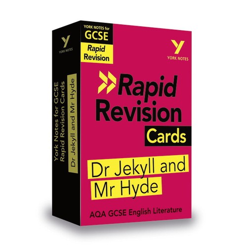 York Notes RAPID AQA GCSE (Revision Cards) The Strange Case of Dr Jekyll and Mr Hyde - for 2027, 2028 exams