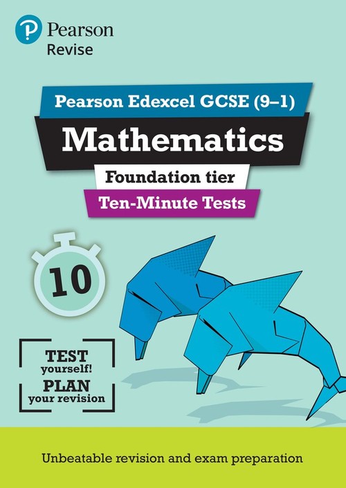 Pearson REVISE Edexcel GCSE Maths (Foundation) Ten-Minute Tests - for 2027, 2028 exams