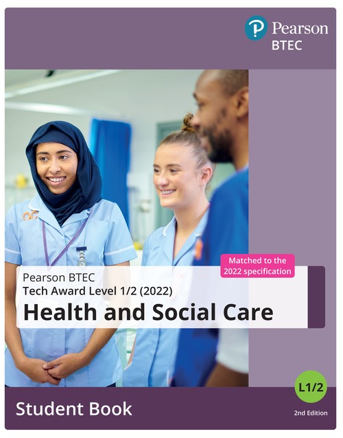 BTEC Tech Award 2022 Health and Social Care Student Book