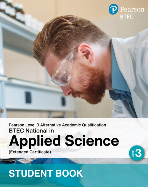 L3 AAQ BTEC National 2025 Applied Science Ext Cert Student Book (Print)