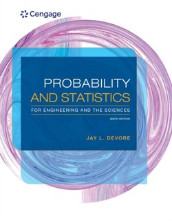 Student Solutions Manual for Devore's Probability and Statistics for  Engineering and the Sciences, 9th
