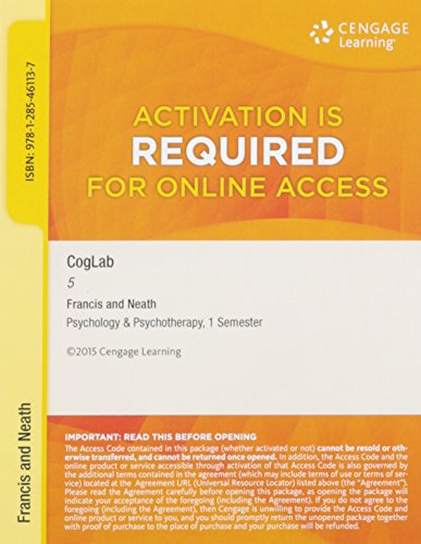 Bundle: Cognitive Psychology: Connecting Mind, Research and Everyday Experience, 4th + Coglab 5 Printed Access Card