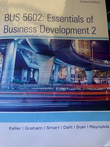 BUS 5602: Essentials of Business Development 2