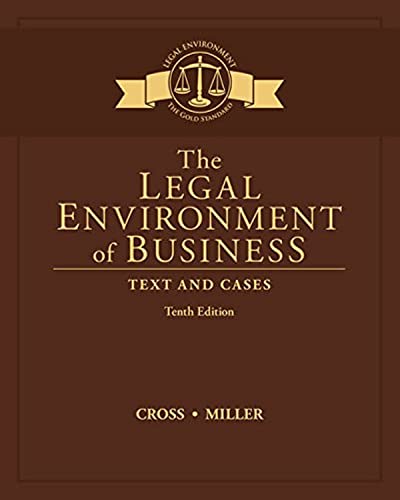 The Legal Environment of Business