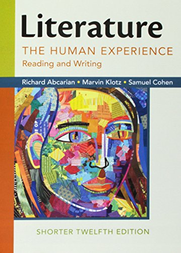 Literature: The Human Experience, Shorter Edition