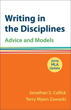 Writing in the Disciplines Supplement with 2016 MLA Update