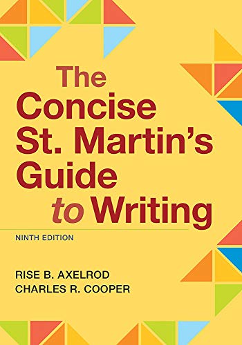 The Concise St. Martin's Guide to Writing