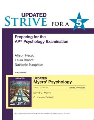 Updated Strive for a 5: Preparing for the AP Psychology Exam