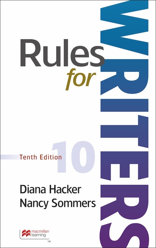 Rules for Writers (Paperbound)