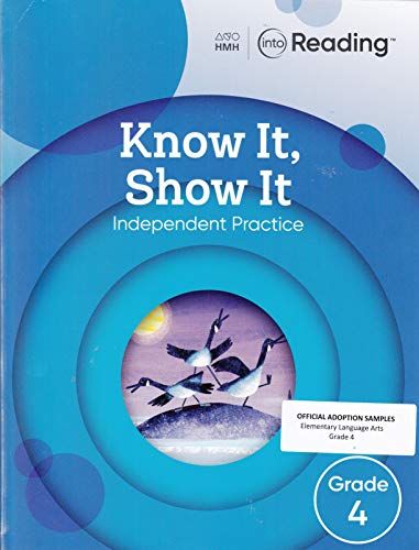 Know It Show It Grade 4 (Into Reading Vrs1)