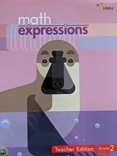 Math Expressions, Grade 2 Volume 1, Teacher Edition, 9781328694911, 1328694917