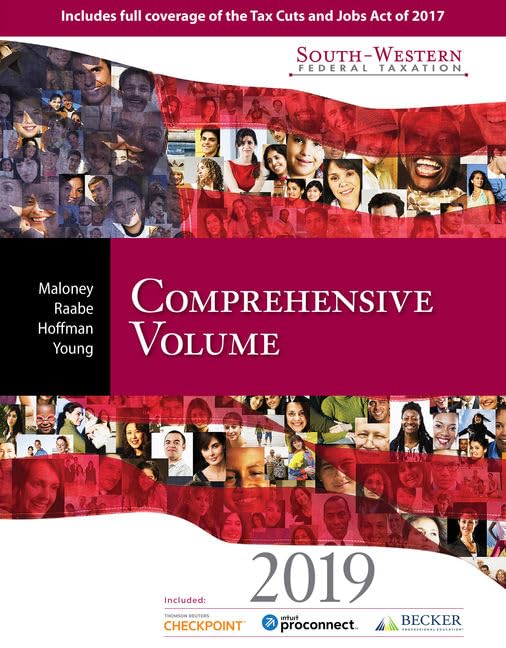 South-Western Federal Taxation 2019