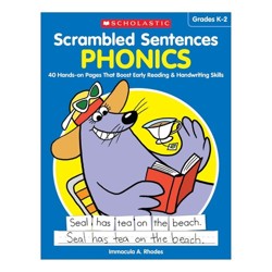 Scrambled Sentences Phonics - Grade K-2