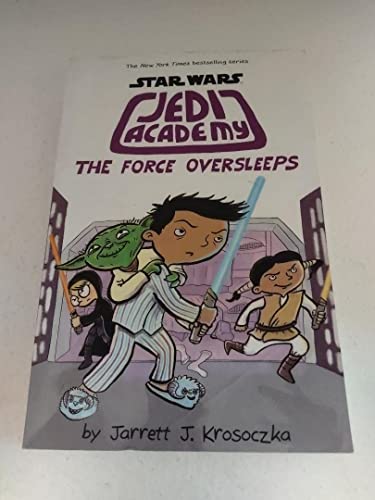 Scholastic学乐出版Star Wars: Jedi Academy #5:The Force Oversleeps 儿童冒险章节桥梁故事书 6-8-10岁漫画书英文原版英语读物