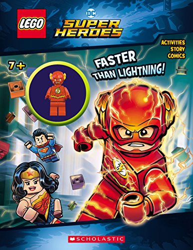 Lego Dc Super Heroes: Faster Than Lightning! Activity Book with Minifigure