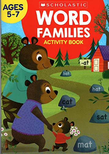 Scholastic - Word Families - Educational Workbooks