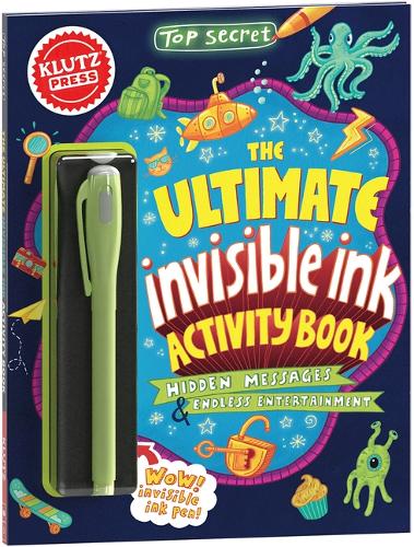 Top Secret the Ultimate Invisible Ink Activity Book (Klutz)