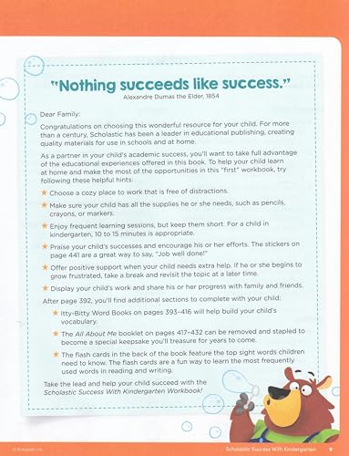 Scholastic- Kindergarden Workbook