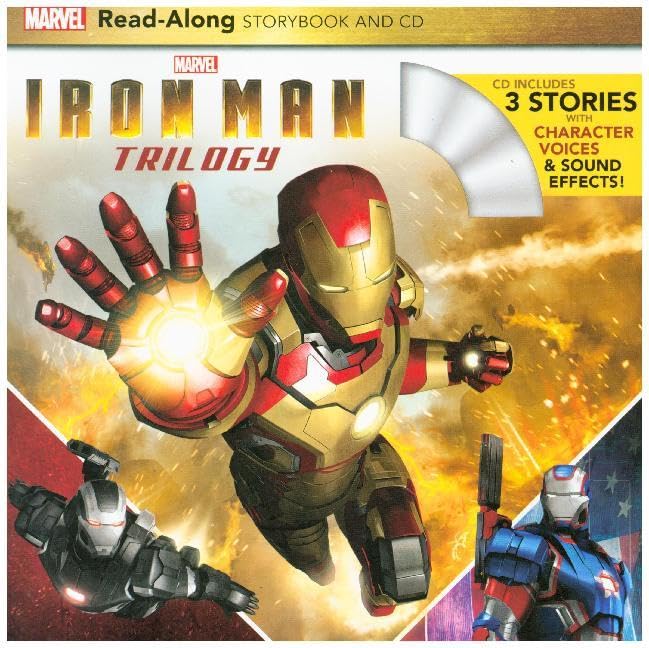 Iron Man Trilogy Read-Along Storybook and CD