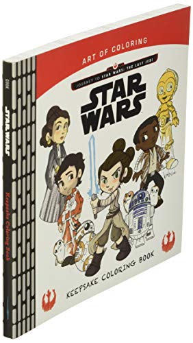 Art of Coloring Journey to Star Wars: The Last Jedi: Keepsake Coloring Book