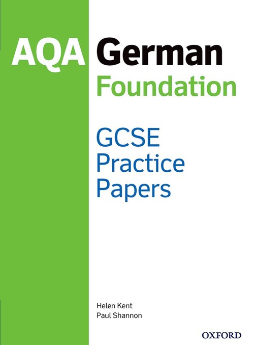 AQA GCSE German Foundation Practice Papers (2016 specification)