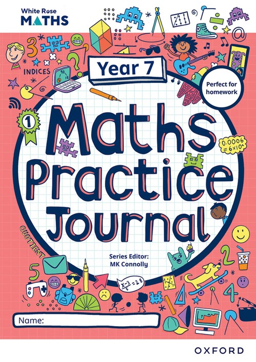 White Rose Maths Practice Journals Year 7 Workbook: Single Copy