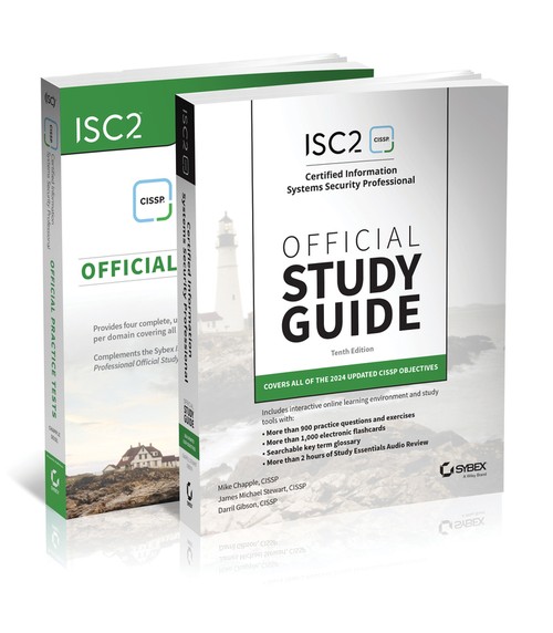 ISC2 CISSP Official Study Guide & Practice Tests Bundle