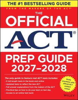 The Official ACT Prep Guide 2026-2027