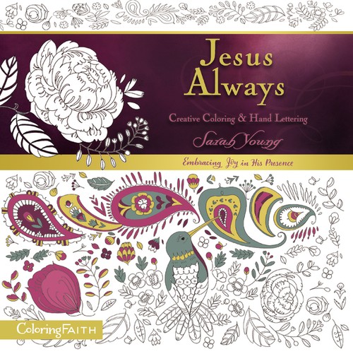 Jesus Always Adult Coloring Book: Creative Coloring and Hand Lettering