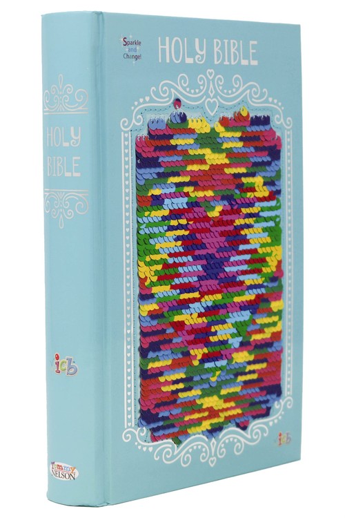 ICB, Sequin Sparkle and Change Bible, Hardcover